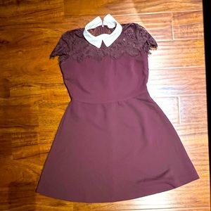 Maison Jules (Macy’s) burgundy dress
